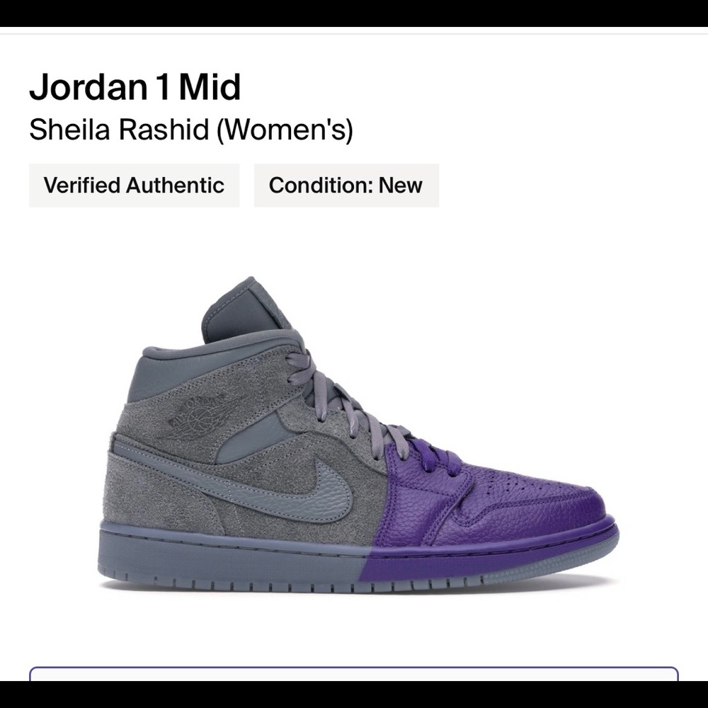 Jordan 1 mid size 8.5